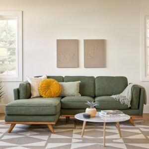 Timber 93" Left Sectional - Olio