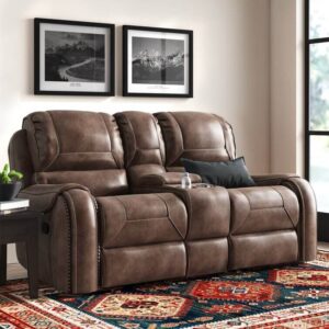 Colleen 77.95'' Pillow Top Arm Reclining Loveseat