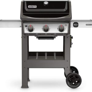Weber 45010001 Spirit II E-310 3-Burner Liquid Propane Grill, Black